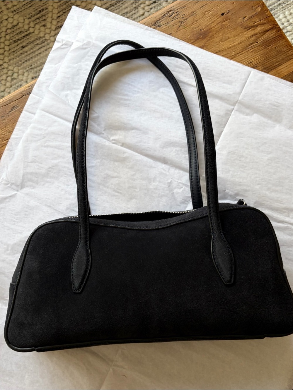 NWT Madewell Top Zip Bag in Juniper Berry - Picture 3 of 9